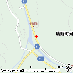 鳥取県鳥取市鹿野町河内1063周辺の地図