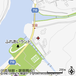 玄倉荘　丹沢湖ロッヂ周辺の地図