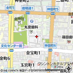 岐阜県岐阜市八幡町周辺の地図