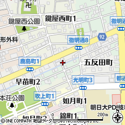 竹地裕司税理士事務所周辺の地図