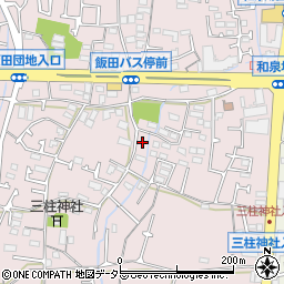 神奈川県横浜市泉区上飯田町886-1周辺の地図