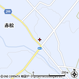 鳥取県西伯郡大山町赤松1391周辺の地図