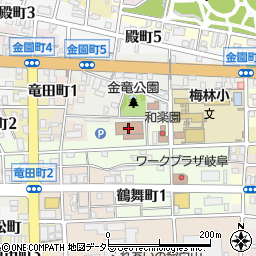 岐阜労働局　金竜町庁舎・雇用環境・均等室周辺の地図