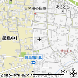 岐阜県岐阜市鏡島1693周辺の地図