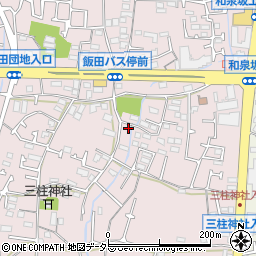 神奈川県横浜市泉区上飯田町886-9周辺の地図
