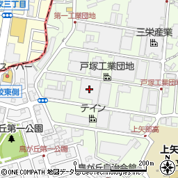 協和オフセット印刷株式会社　横浜工場周辺の地図