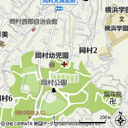 岡村天満宮周辺の地図