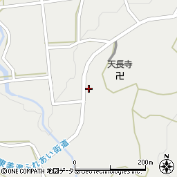 岐阜県恵那市三郷町野井251周辺の地図