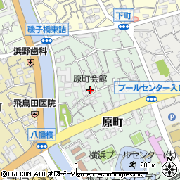 原町町内会館周辺の地図