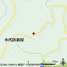 兵庫県美方郡香美町小代区新屋374-1周辺の地図