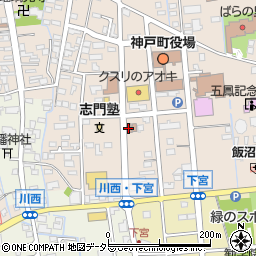 大垣警察署神戸交番周辺の地図