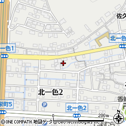 岐阜県岐阜市北一色2丁目2周辺の地図