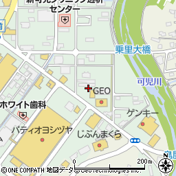 岐阜県可児市下恵土5481周辺の地図
