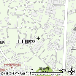 神奈川県綾瀬市上土棚中周辺の地図