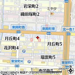 岐阜岩戸郵便局 ＡＴＭ周辺の地図