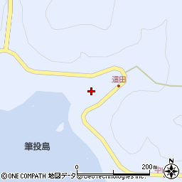 幕島民宿周辺の地図