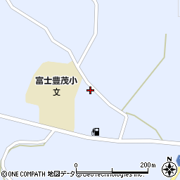 富士河口湖町立　富士ケ嶺保育所周辺の地図