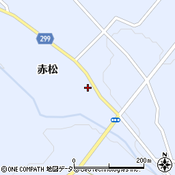 鳥取県西伯郡大山町赤松1160周辺の地図