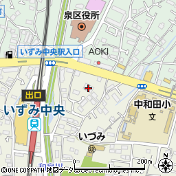 横浜農協　和泉支店周辺の地図