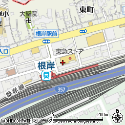 りそな銀行根岸駅前 ＡＴＭ周辺の地図