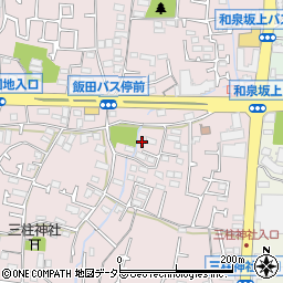 神奈川県横浜市泉区上飯田町889-3周辺の地図