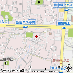 神奈川県横浜市泉区上飯田町889周辺の地図