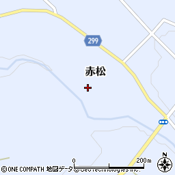 鳥取県西伯郡大山町赤松1180周辺の地図