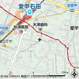 神奈川県伊勢原市石田614周辺の地図
