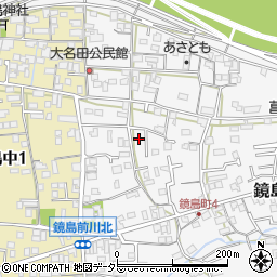 岐阜県岐阜市鏡島1647周辺の地図