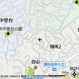 神奈川県横浜市南区別所2丁目27周辺の地図
