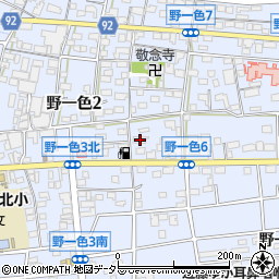 シティハイツ野一色周辺の地図