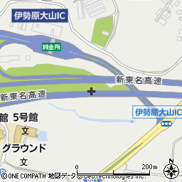 神奈川県伊勢原市上粕屋周辺の地図