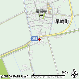 滋賀県長浜市早崎町1229周辺の地図