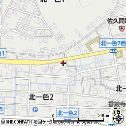 東海図版株式会社　岐阜営業所周辺の地図
