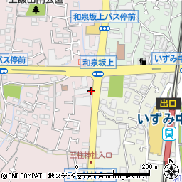 神奈川県横浜市泉区上飯田町927-3周辺の地図