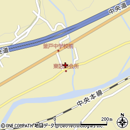 岐阜県瑞浪市釜戸町3506-3周辺の地図