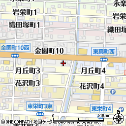 日本生命保険岐阜支社金華営業部周辺の地図