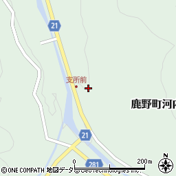 鳥取県鳥取市鹿野町河内842周辺の地図