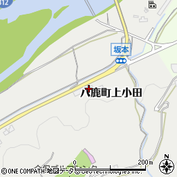 兵庫県養父市八鹿町上小田833周辺の地図