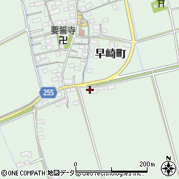 滋賀県長浜市早崎町319周辺の地図