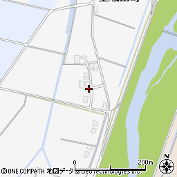島根県安来市上坂田町206周辺の地図