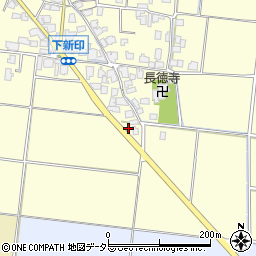 鳥取県米子市下新印486周辺の地図