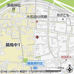 岐阜県岐阜市鏡島1703周辺の地図