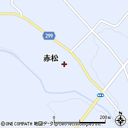 鳥取県西伯郡大山町赤松1168周辺の地図