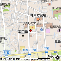 明光義塾　神戸町教室周辺の地図