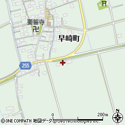 滋賀県長浜市早崎町320周辺の地図