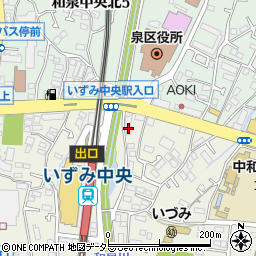 セントケアリフォーム横浜泉周辺の地図