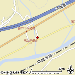 岐阜県瑞浪市釜戸町1069-109周辺の地図