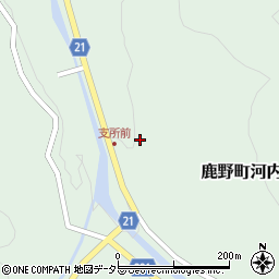 鳥取県鳥取市鹿野町河内841周辺の地図