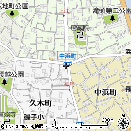 神奈川中央ヤクルト販売株式会社　磯子センター周辺の地図